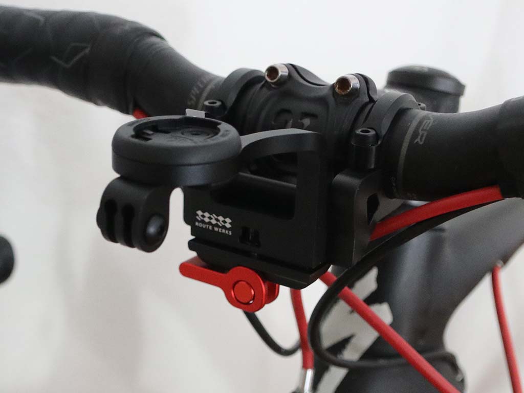 The Out Front cycling Mount for GPS and Action cam