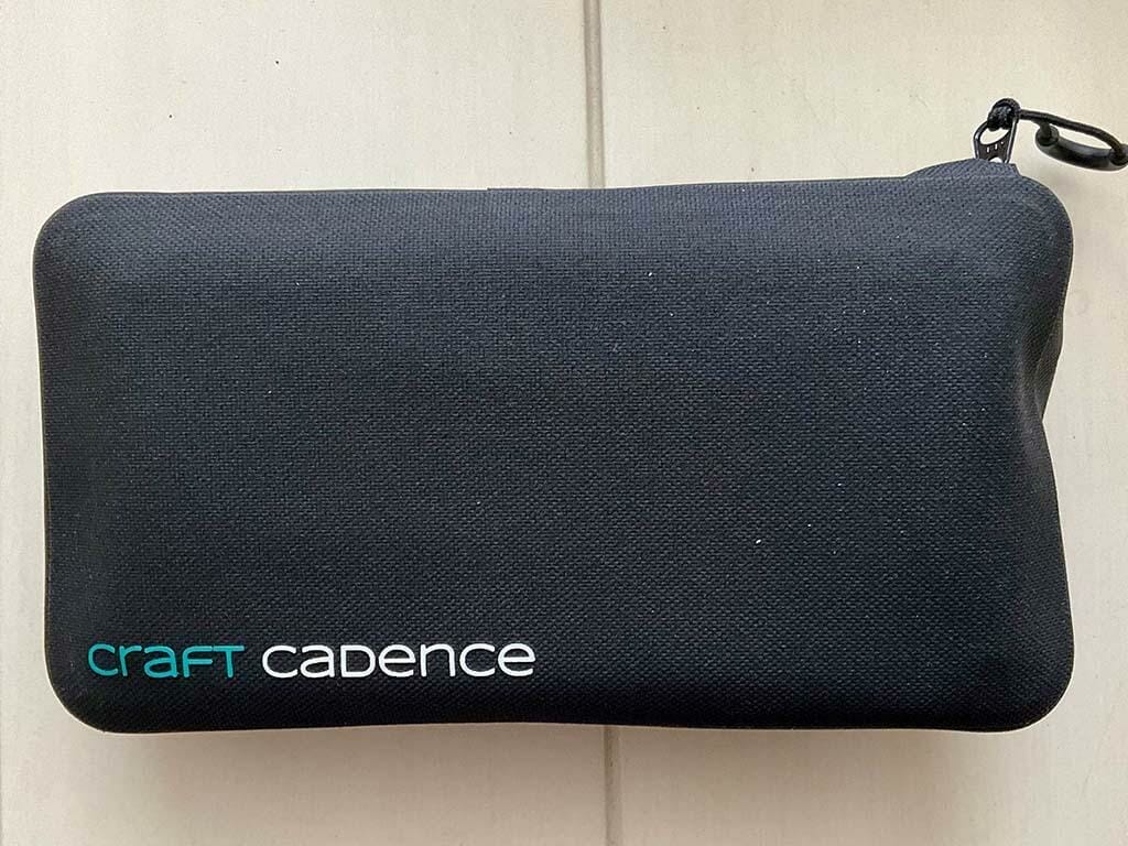 Craft Cadence wallet on its side