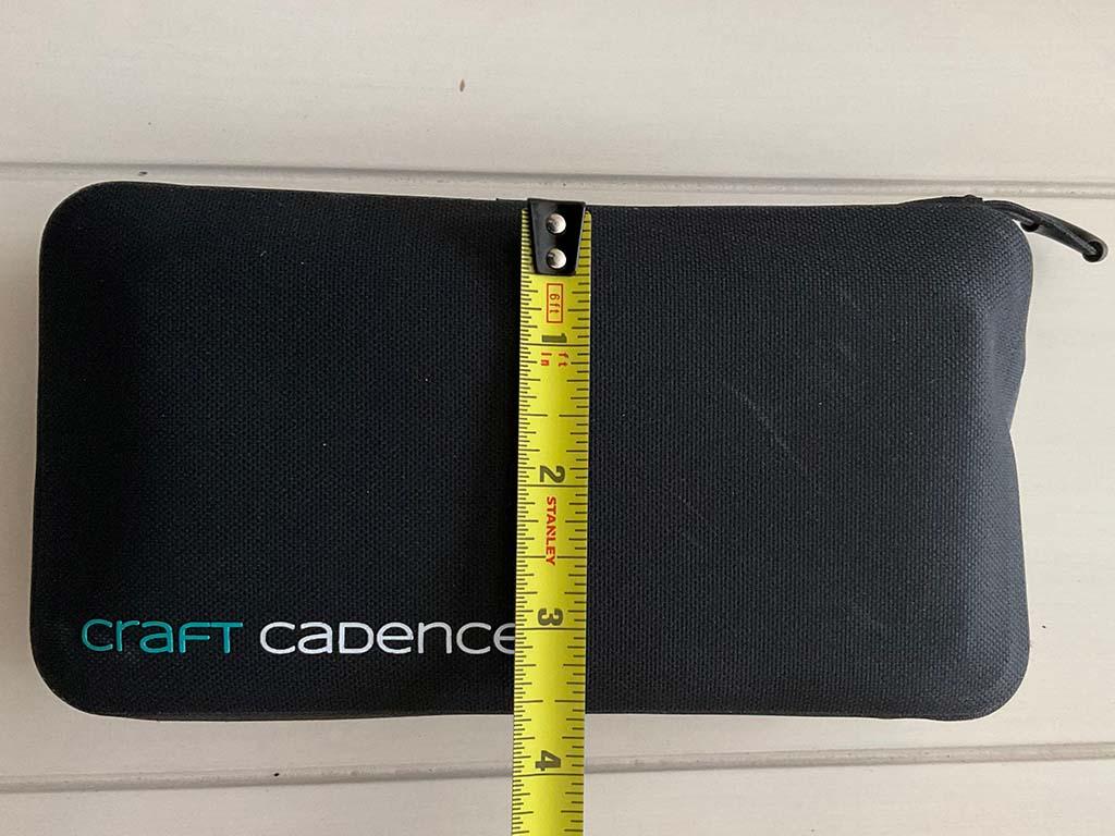 measuring the width of the wallet