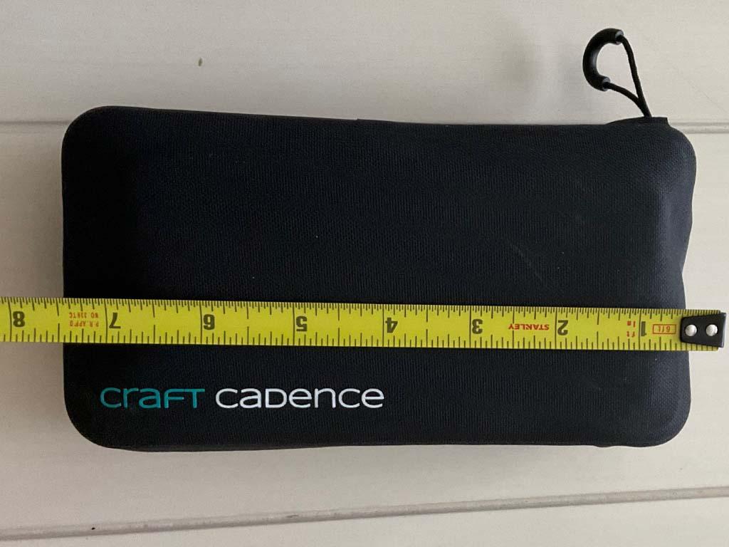 measuring the length of wallet