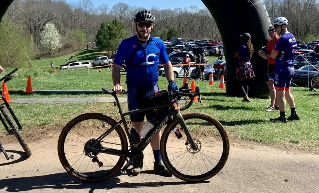 Southern Cross Gravel Finish line picture