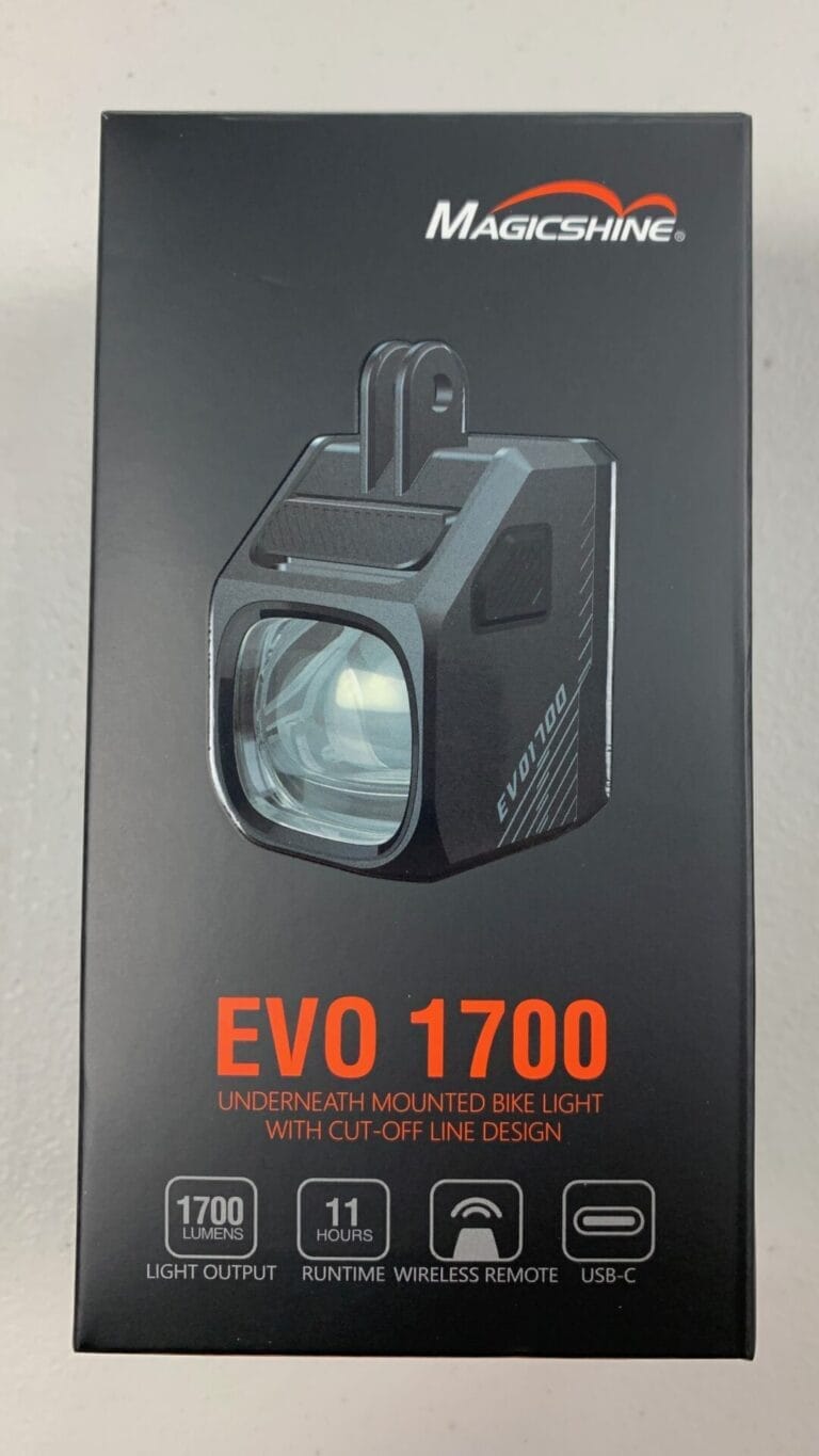 Magicshine evo 1700 front side of box