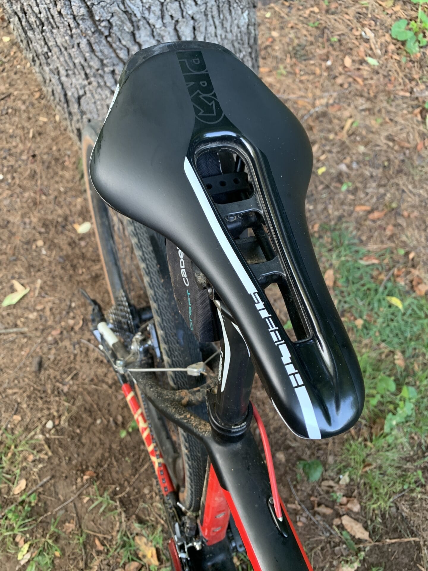 saddlebag installed vertically