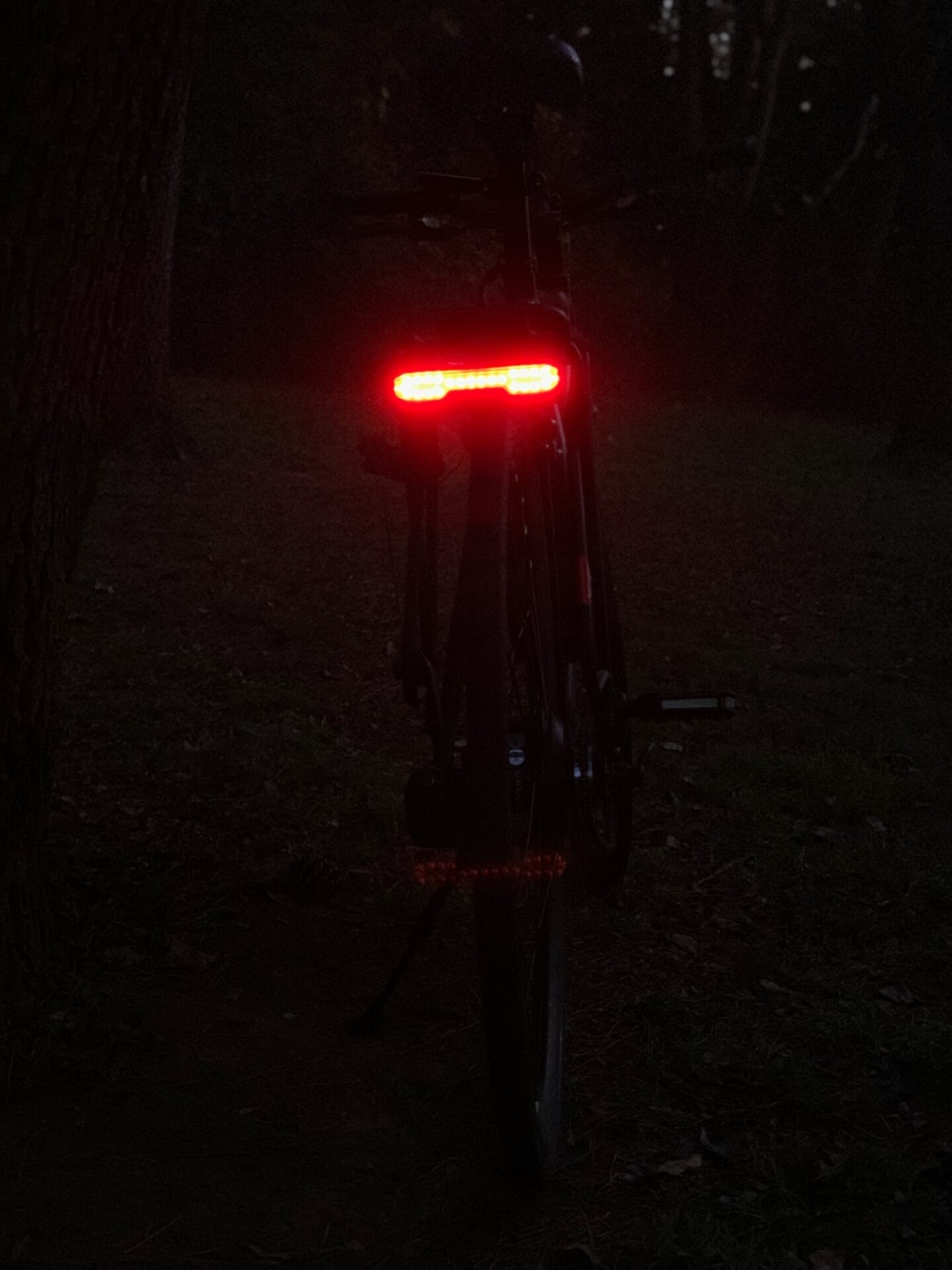 taillight on low mode