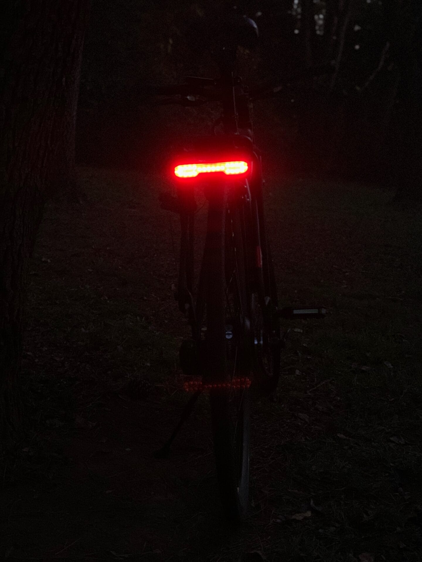 taillight on low mode