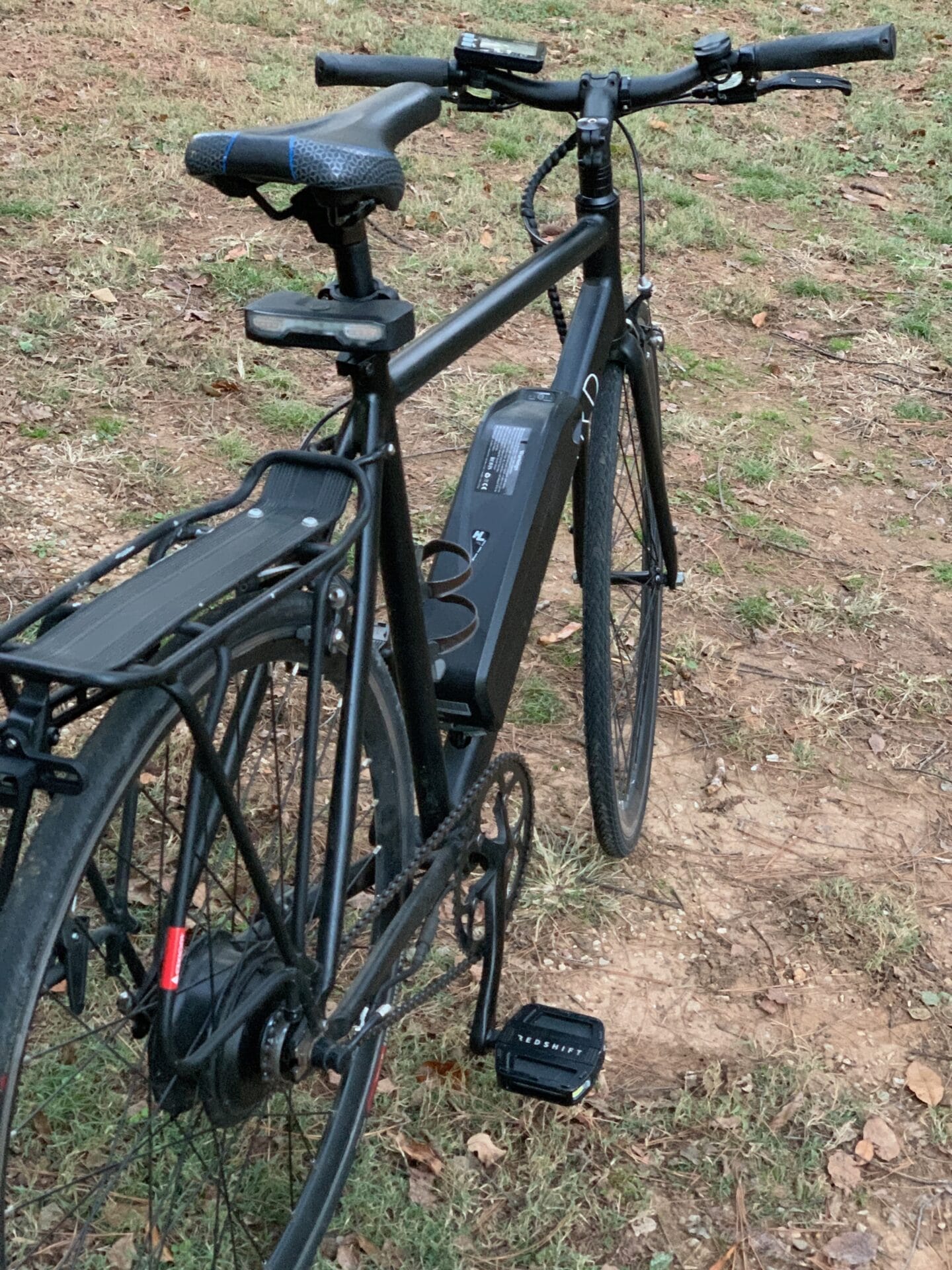 light mounted onto seat post