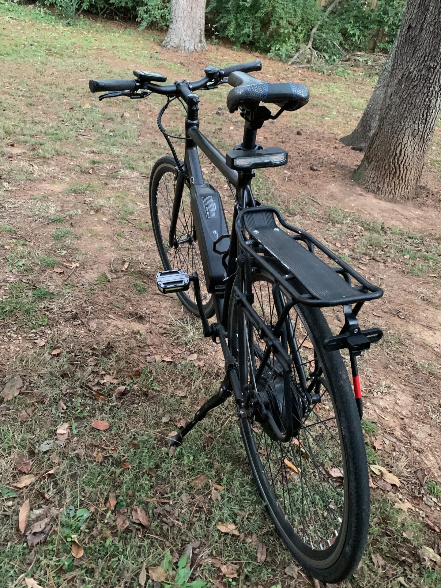 light mounted onto seat post