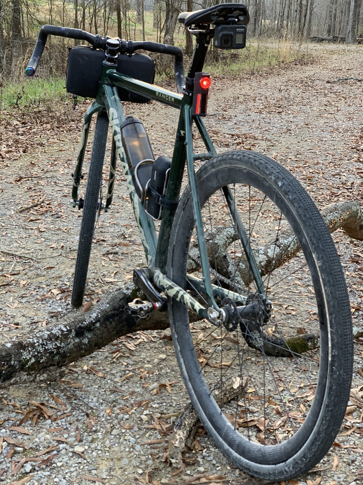 SEEMEE R300 on fixed gravel bike