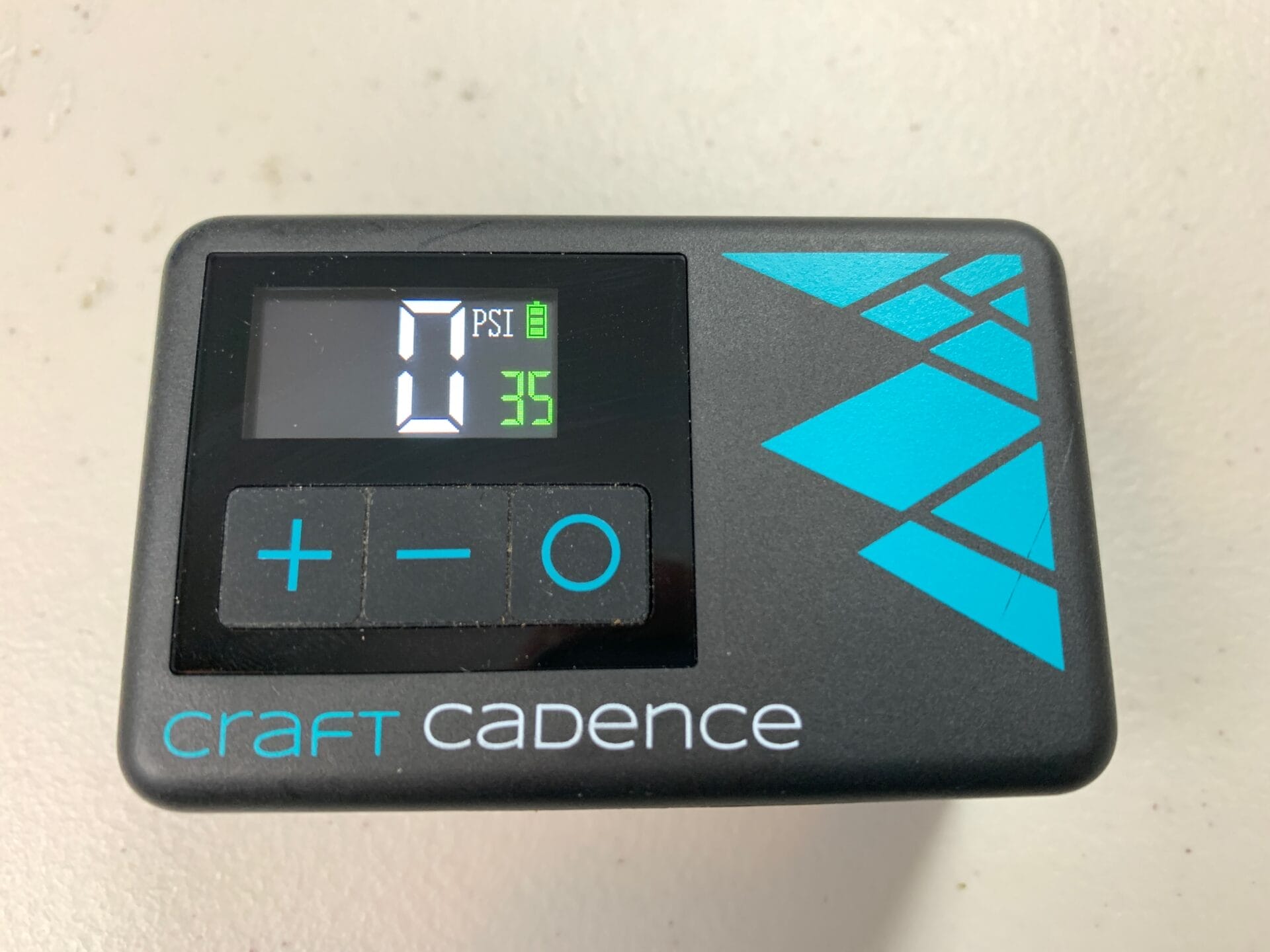 E-Mini Pump set to Bar