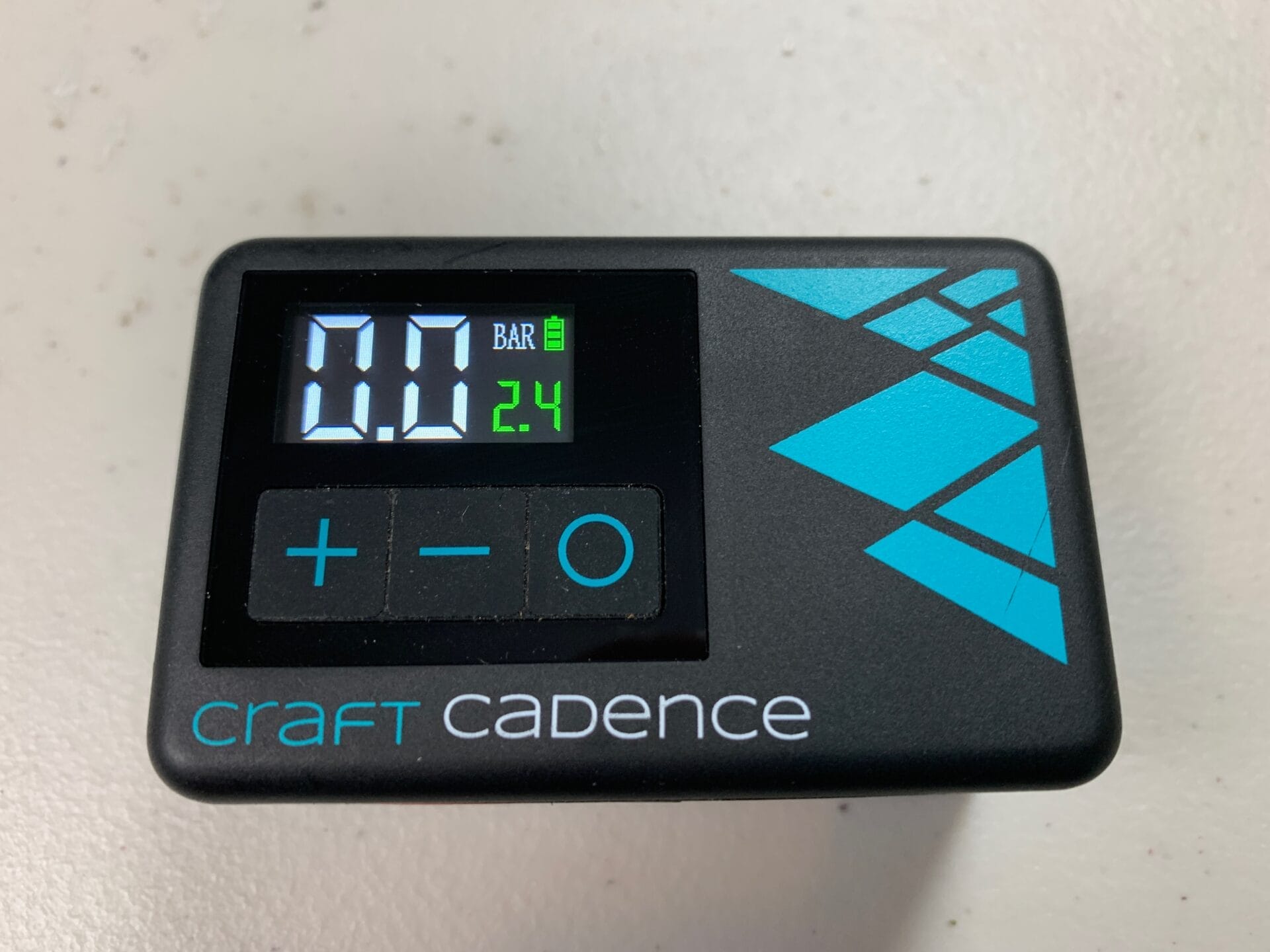 E-mini Pump set to psi