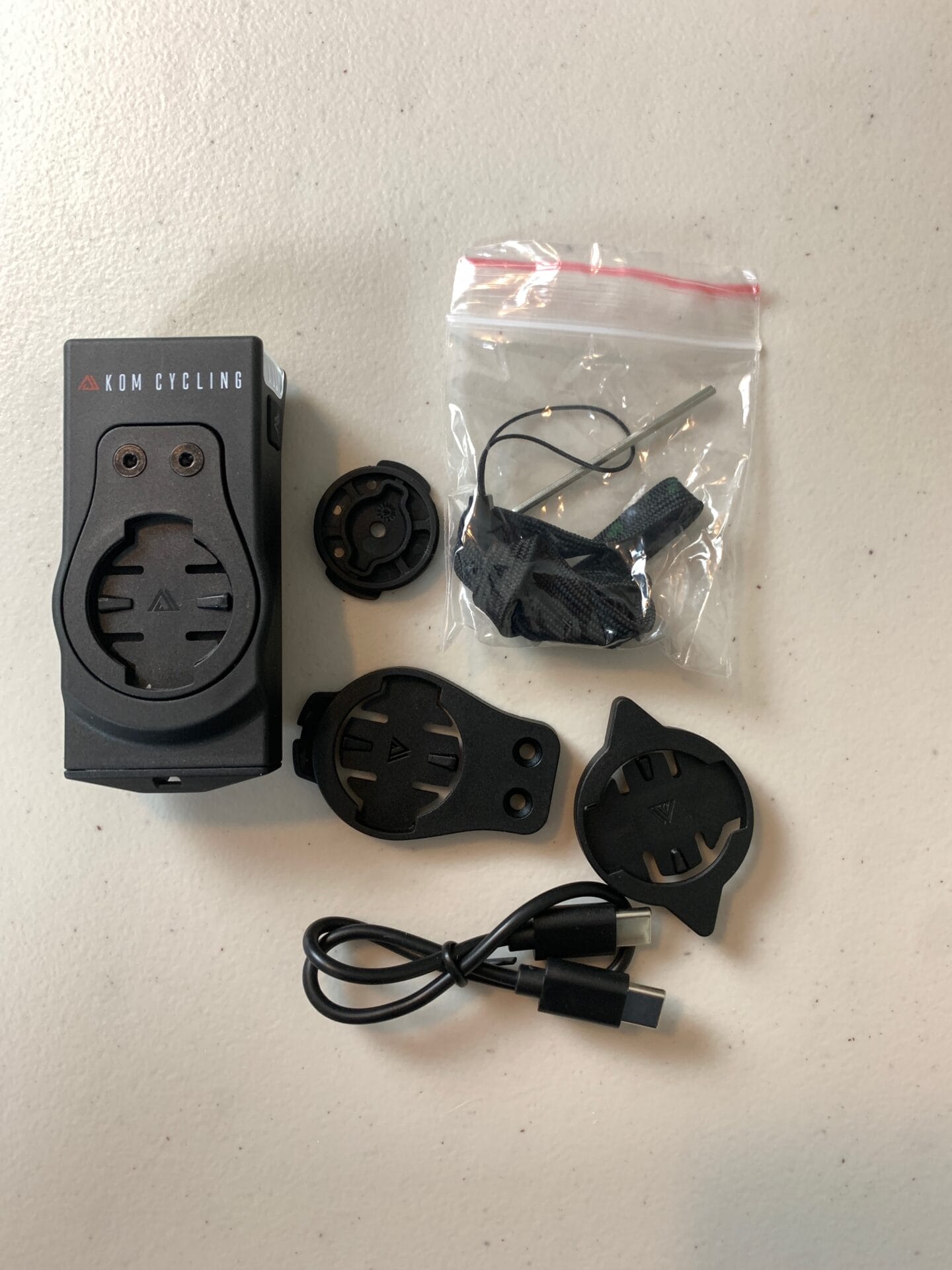 KOM Cycling 350 lm unboxed