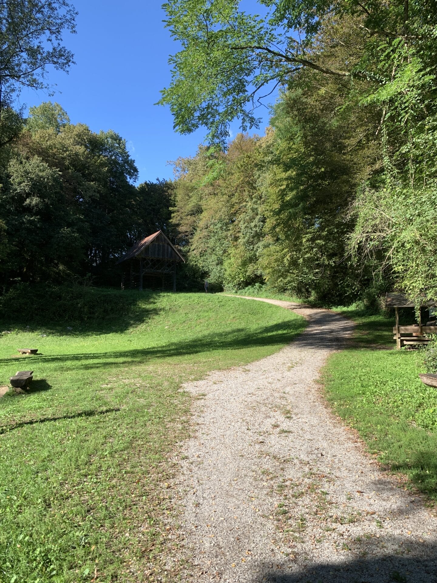 Up to the trail head of the Krupa Trail
