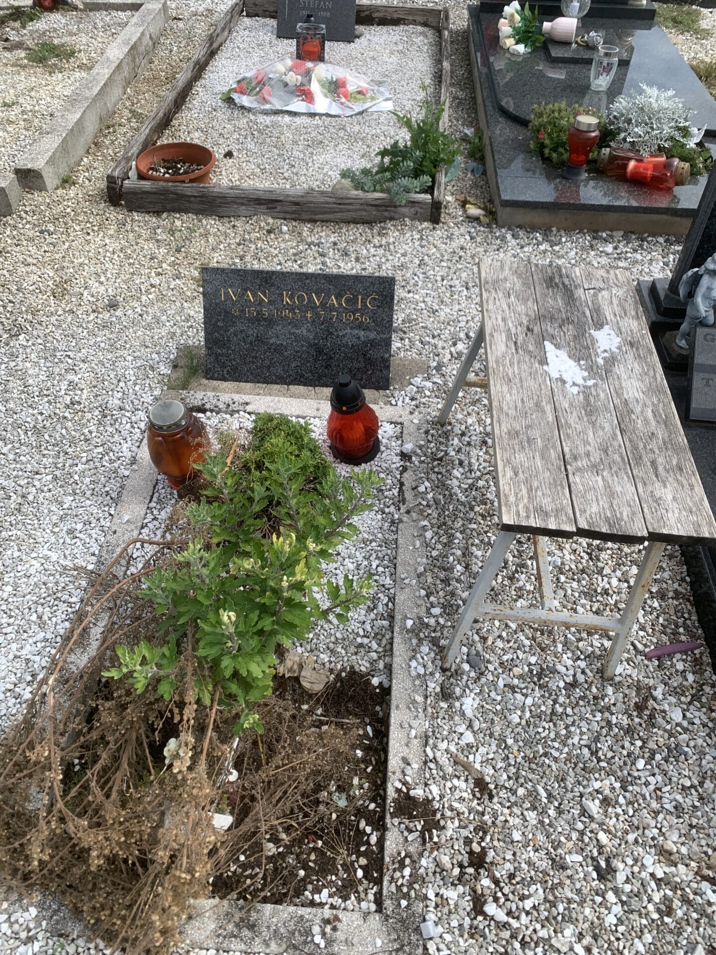 Potential family gravestone