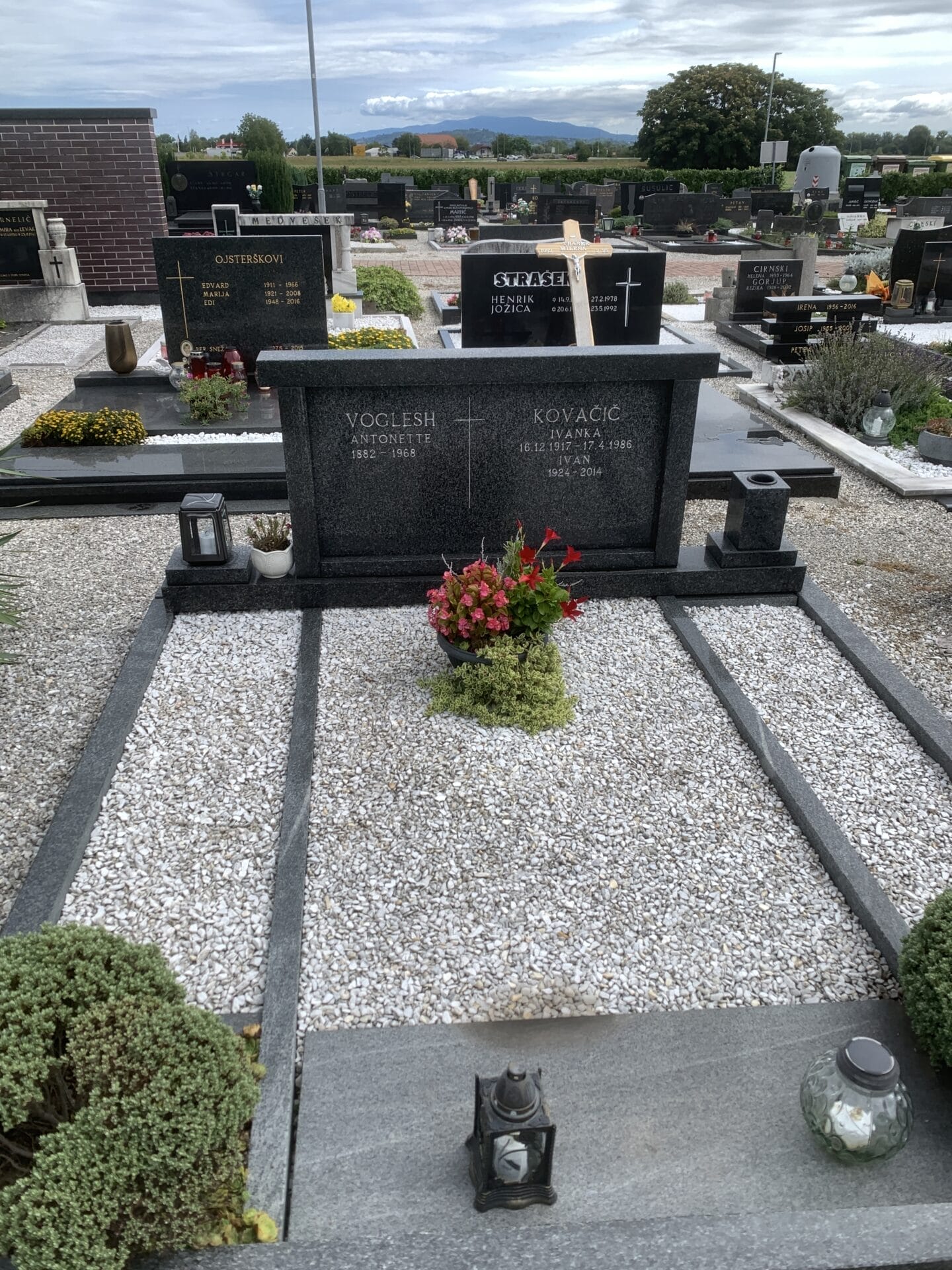 Potential family gravestone