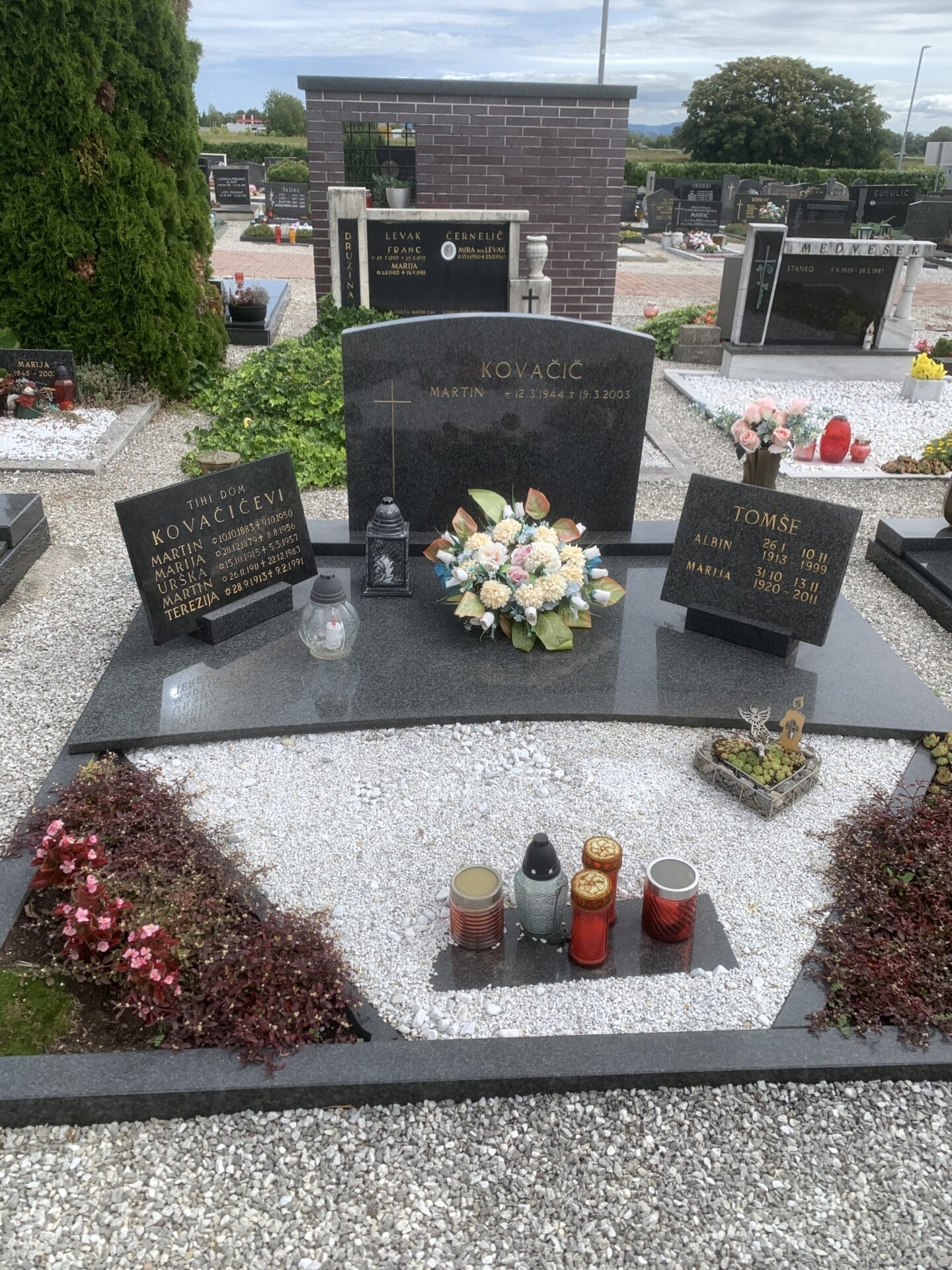 Potential family gravestone