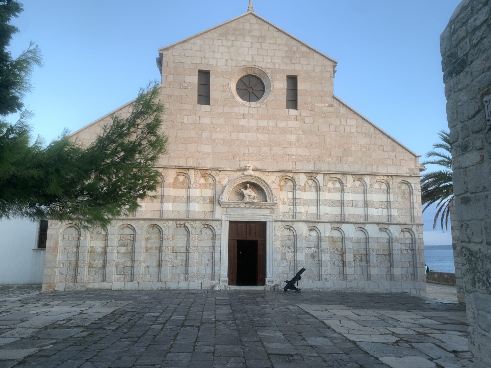church in Rab on Rab Island Croatia