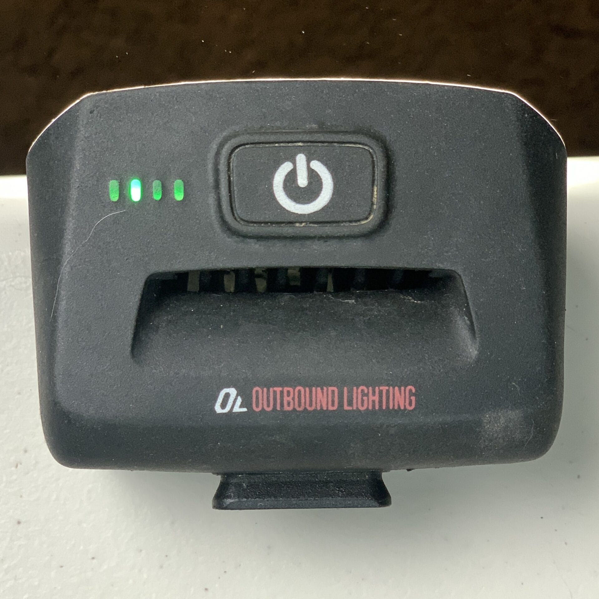 Top of trail evo Medium Mode Mode light indicator on