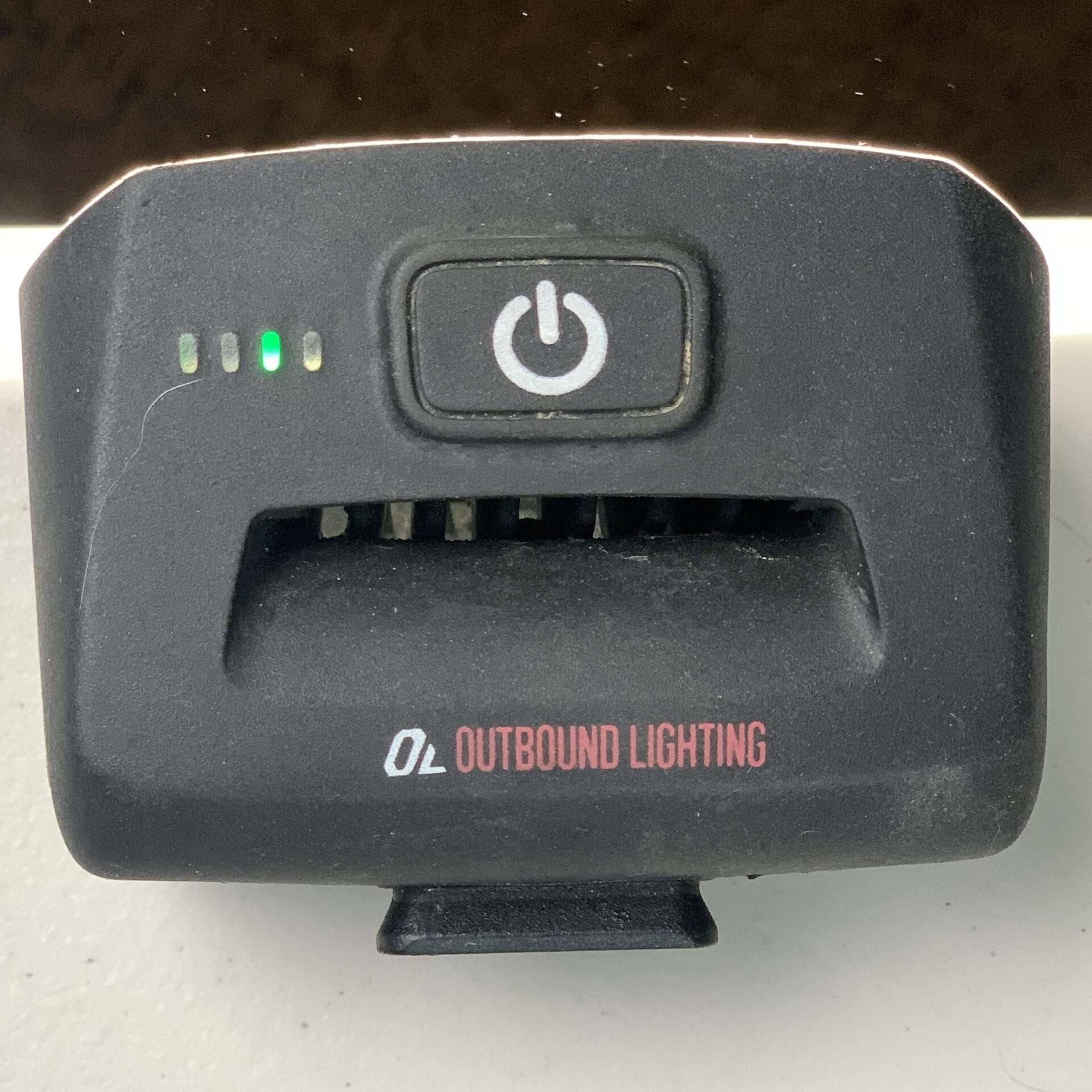 Top of trail evo High Mode Mode light indicator on