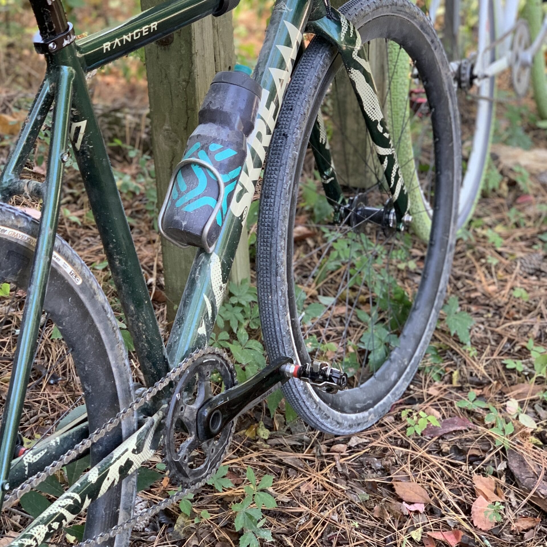 mx2 on the stream fixed gear gravel bike