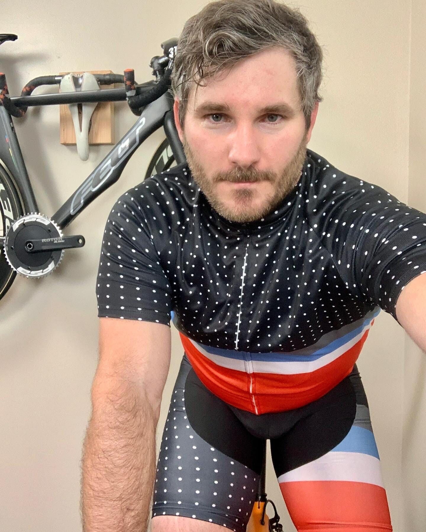 Wearing the kit on the trainer