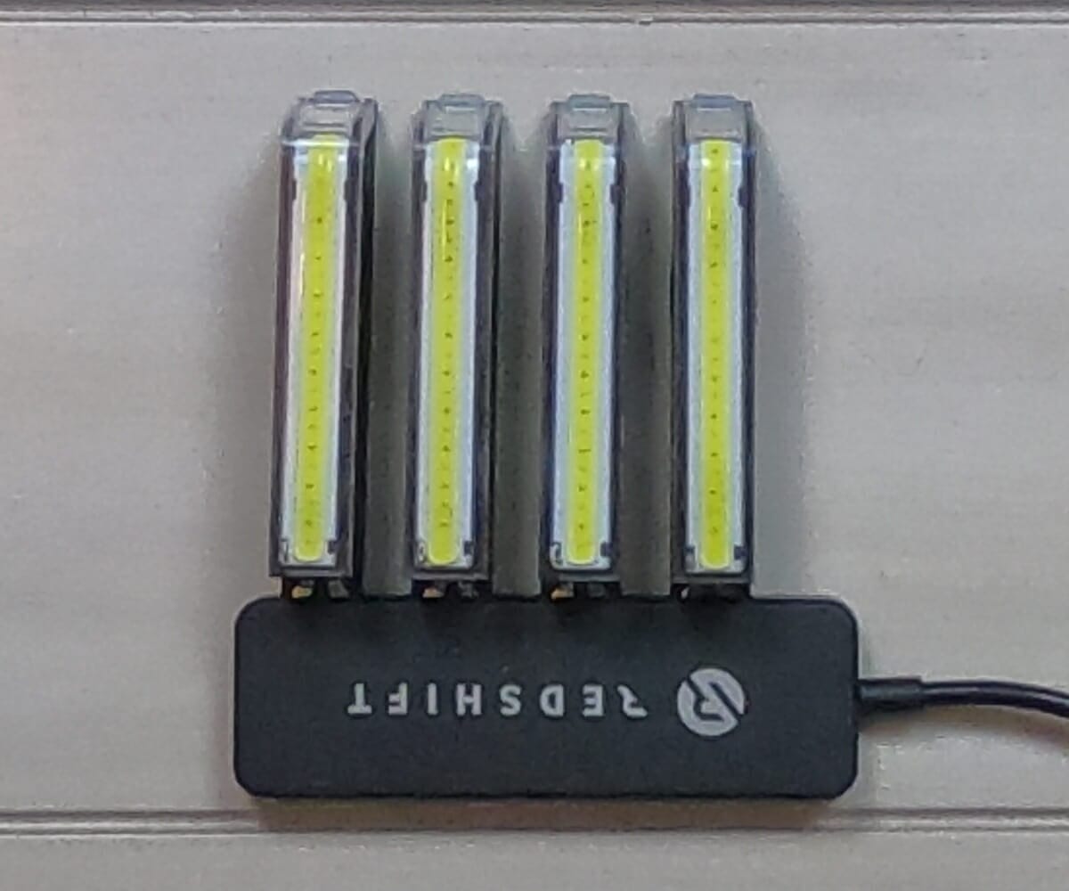 light modules in 4 charging port