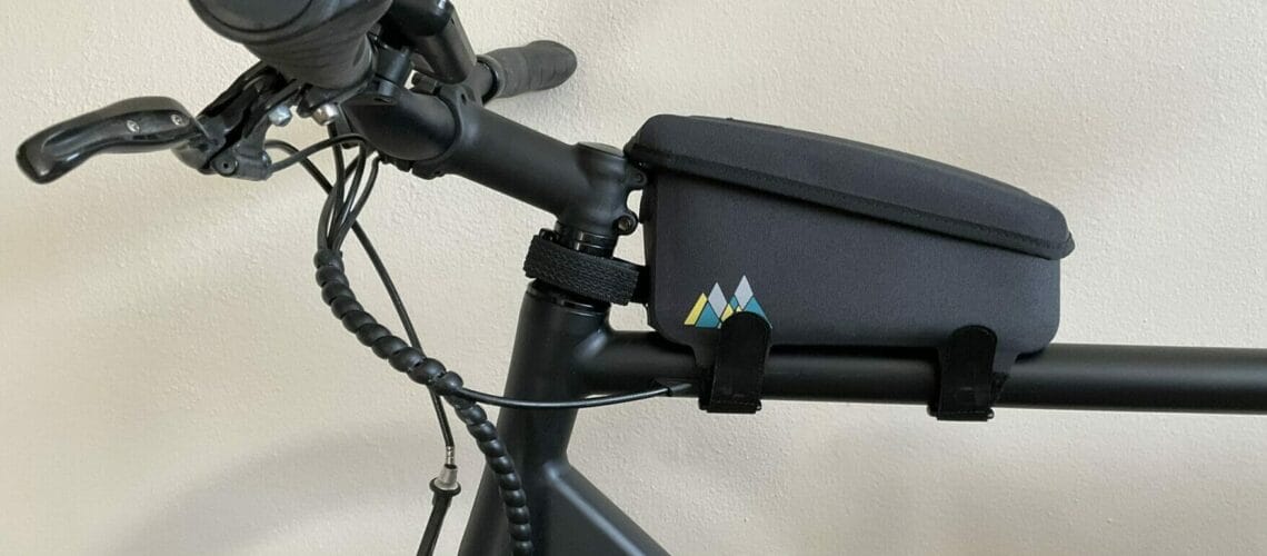 Craft Cadence Top Tube bag on my commuter bike