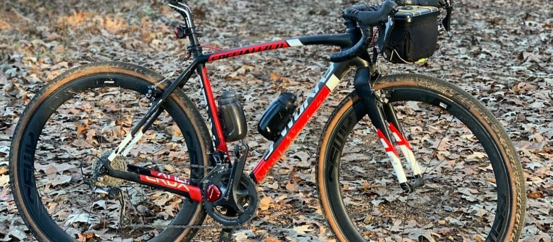 Gravel Bike with Fidlock Bottle on the bike race rating